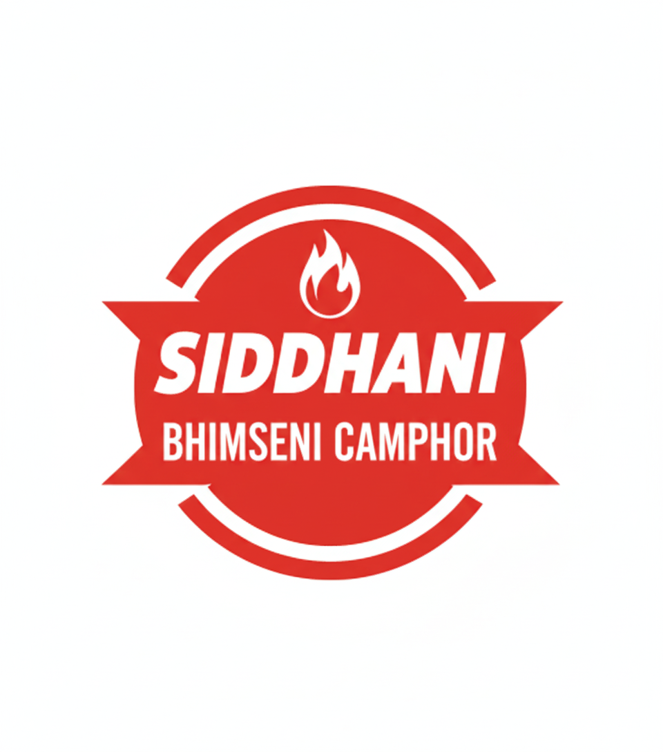 Siddhani logo with camphor