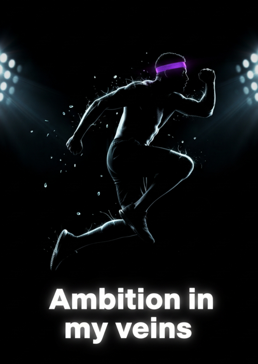 Ambition In My Veins Motivational Poster