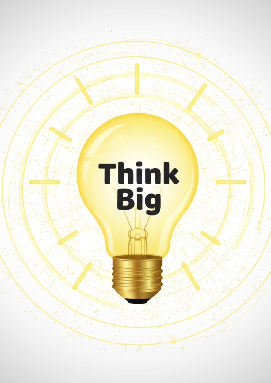 Think Big Motivational Poster