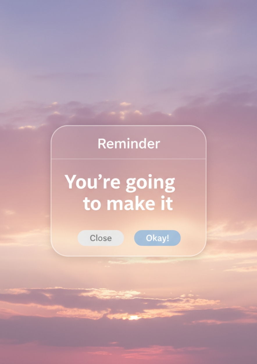 Youre Going To Make It Motivational Poster