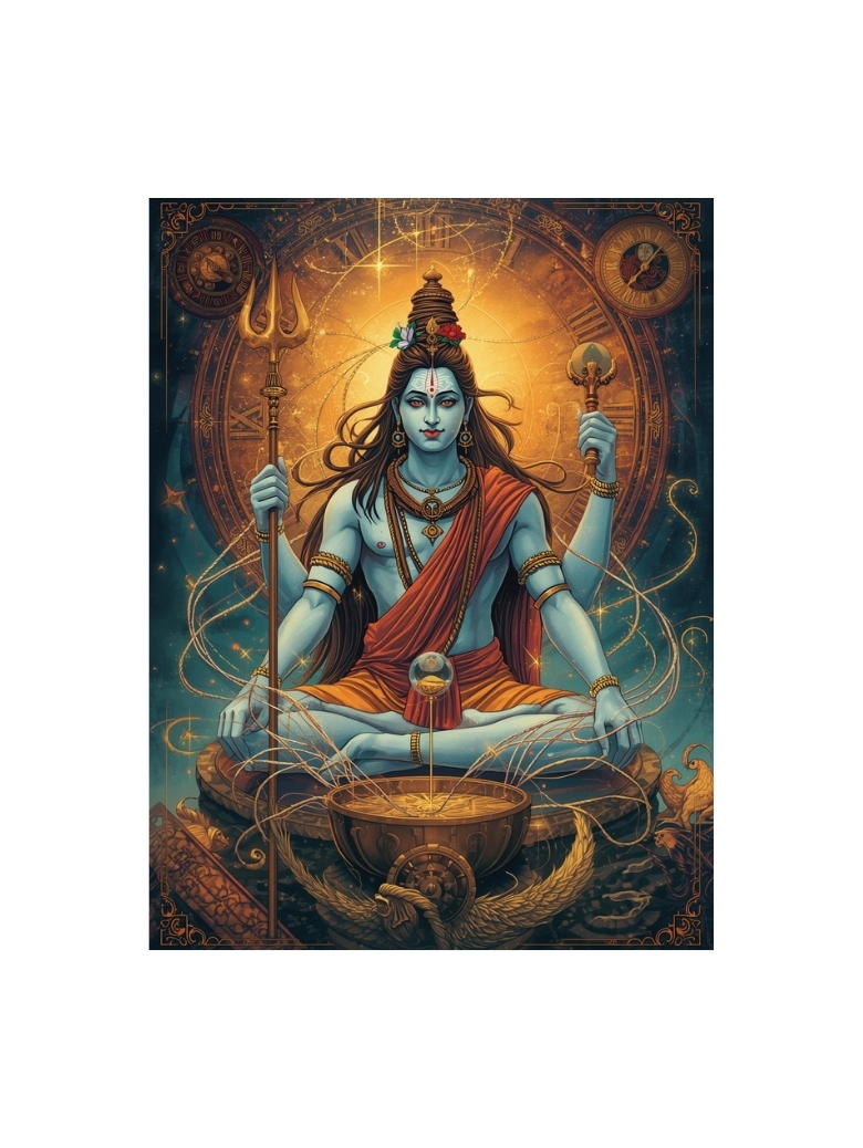 Mahakal: Lord Shiva, Master of Time & Cosmos Poster
