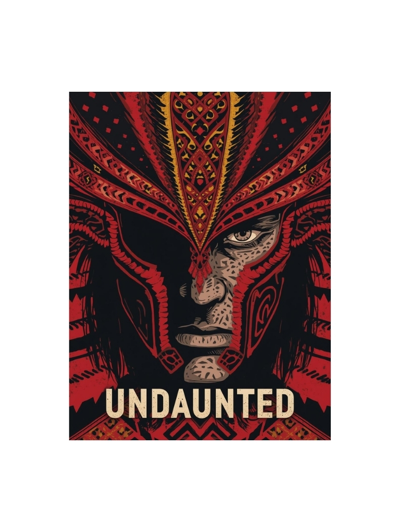 The Warrior Spirit: "Undaunted" Inspirational Wall Art